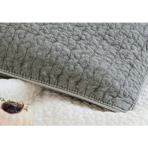 자연의 편안함으로 완성하는 숙면, 쉬즈홈 힐링 피그먼트 메밀 베개커버