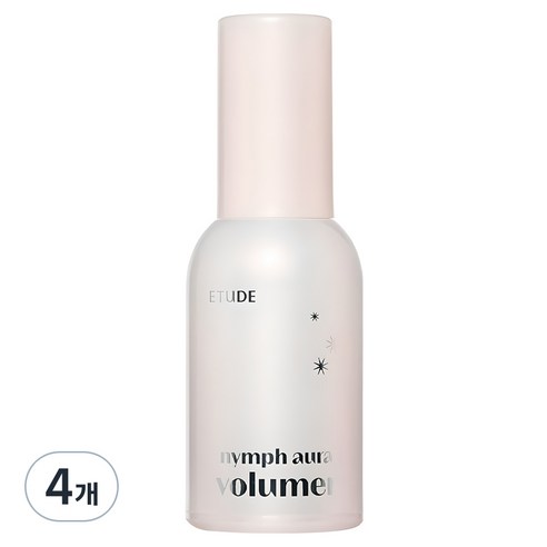 에뛰드 님프 광채 볼류머 메이크업 베이스 24g, 투명한 물 광채, 4개