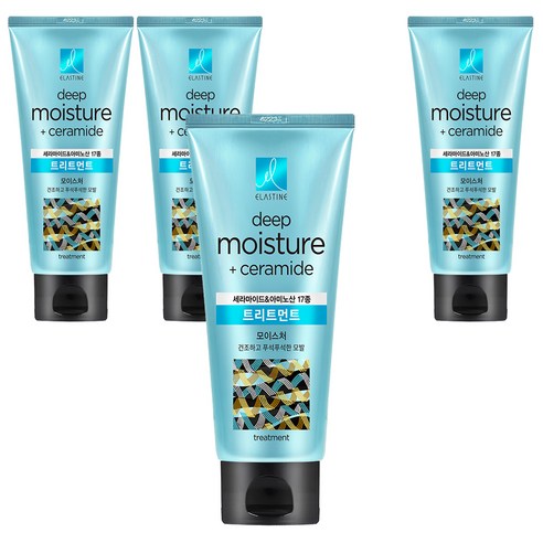 엘라스틴 세라마이드 모이스처 트리트먼트, 200ml, 4개
