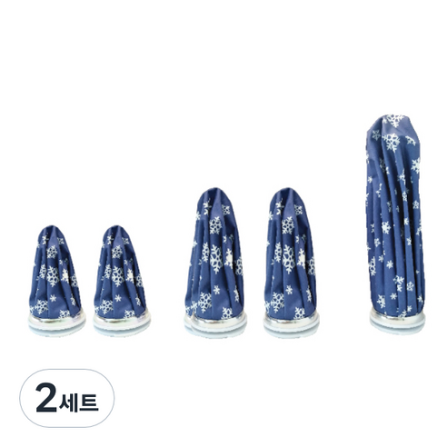 매직쿨백 소 2p + 중 2p + 대 세트, 2세트