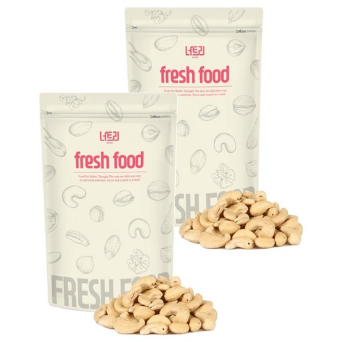 너트리 생캐슈넛, 500g, 2개