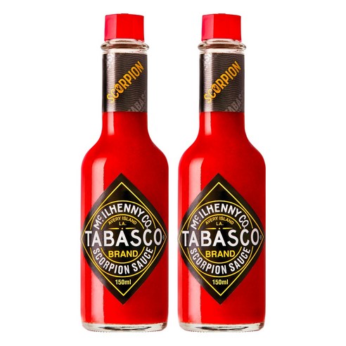 타바스코 스콜피온 소스, 150ml, 2개