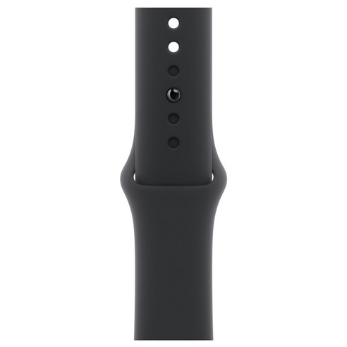Apple 스마트워치 스포츠 밴드, 블랙, 42mm, S/M, 1개