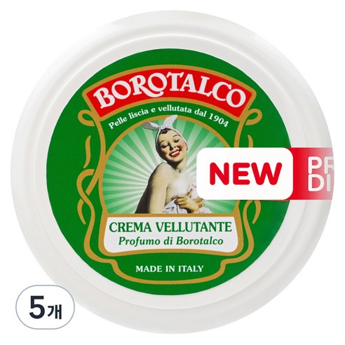 보로탈코 벨벳팅 바디크림 플로랄 머스크향, 30ml, 5개