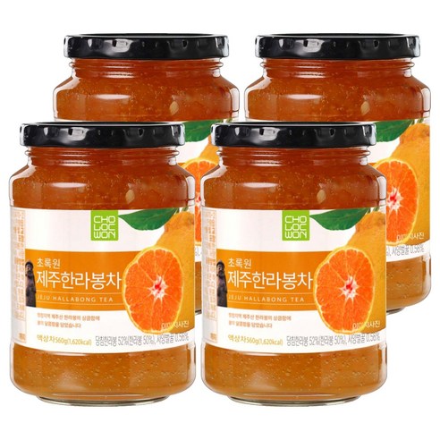 초록원 제주 한라봉차, 560g, 1개입, 4개
