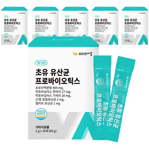 비타민마을 초유 유산균 프로바이오틱스, 180개입, 2g