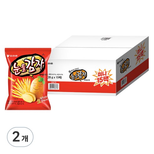 오리온 눈을감자 15p, 420g, 2개