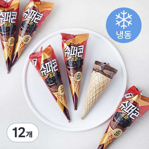 슈퍼콘 초코 (냉동), 150ml, 6개입, 2개