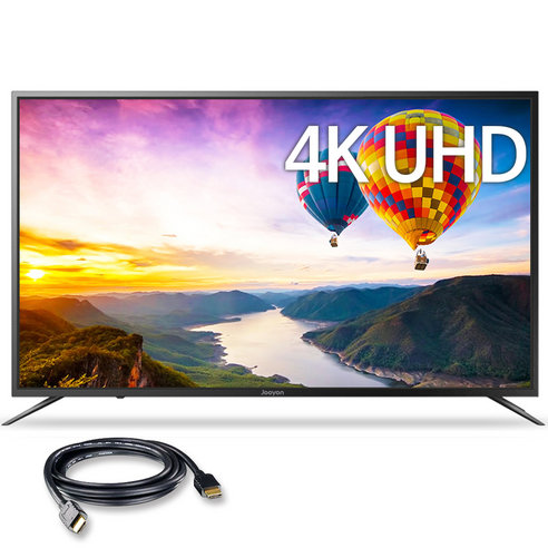 주연테크 4K UHD LED TV, 164cm(65인치), D6503UK HDR, 스탠드형, 방문설치