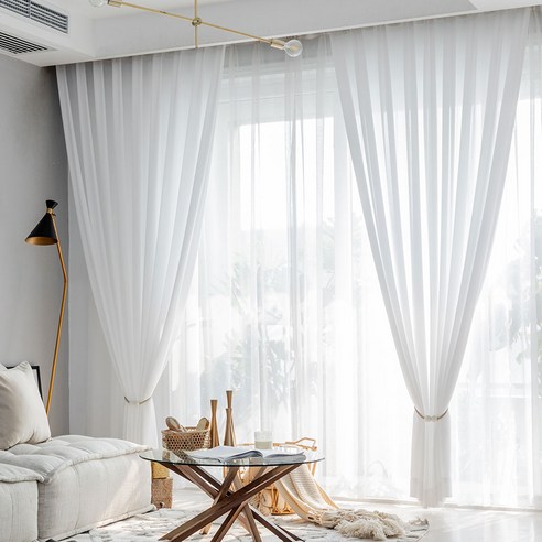 햇살은 은은하게, 사생활은 확실하게 지켜주는 차르르 쉬폰 커튼