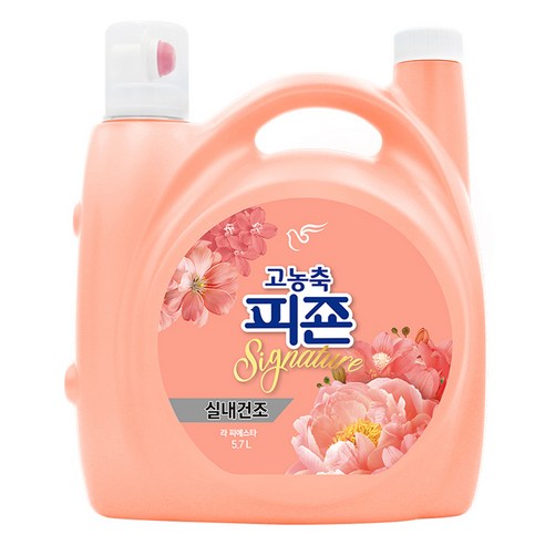 피죤 고농축 실내건조 시그니처 라피에스타 섬유유연제 본품, 5.7L, 1개