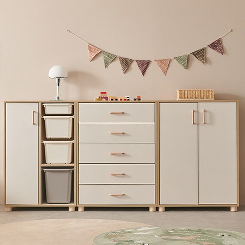 우리 아이 방, 깔끔함과 수납력을 한 번에! 똑똑한 엄마의 선택 베이비장세트