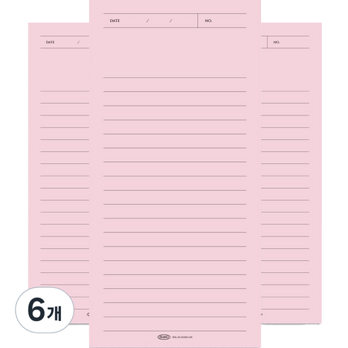 플레픽 팝업 스탠드 메모지, 22 라인 블로썸, 6개
