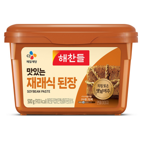 재래식 된장, 1개, 500g