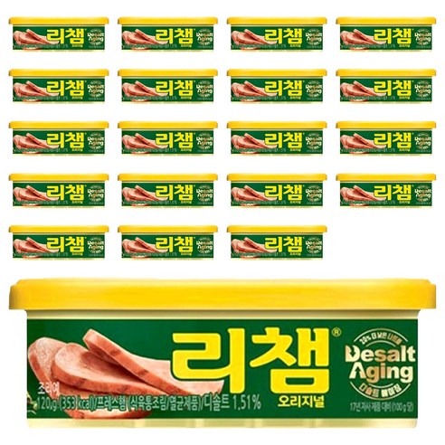 리챔 오리지널 햄통조림, 120g, 20개