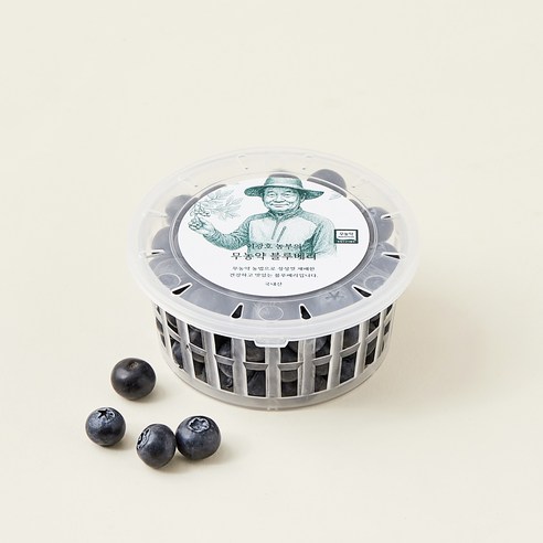 이광호 농부의 무농약 블루베리, 1개, 100g(대과)
