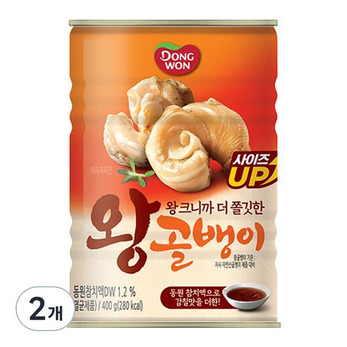 동원 왕골뱅이, 400g, 2개