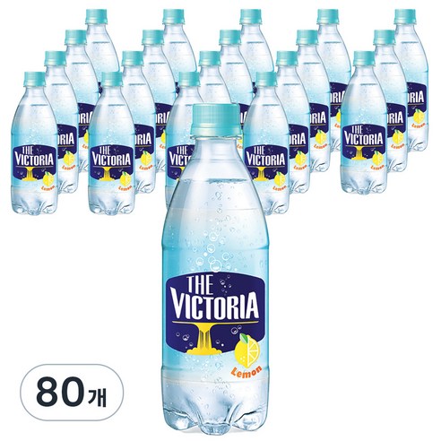 웅진빅토리아 더 빅토리아 레몬 탄산음료, 500ml, 80개