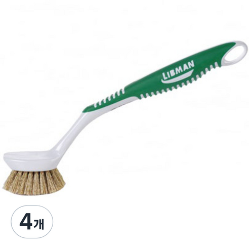 Libman 황동 청소 브러쉬, 그린, 4개