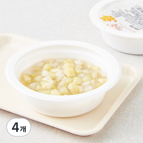 짱죽 12개월부터 이유식 반찬 달콤이맛탕, 100g, 4개, 맛탕