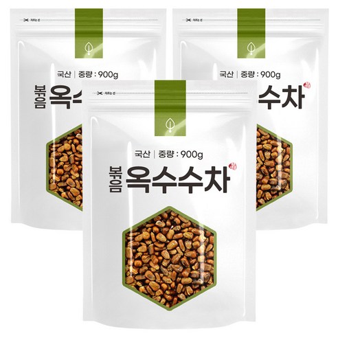 볶음 옥수수차, 900g, 1개입, 3개