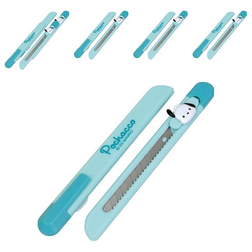 바이하츠 포켓 커터칼 소 P-PCCT, 포차코, 6개