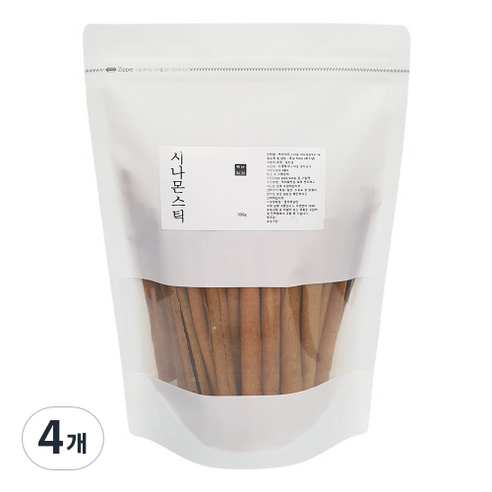백년약초 시나몬스틱 계피스틱, 300g, 4개