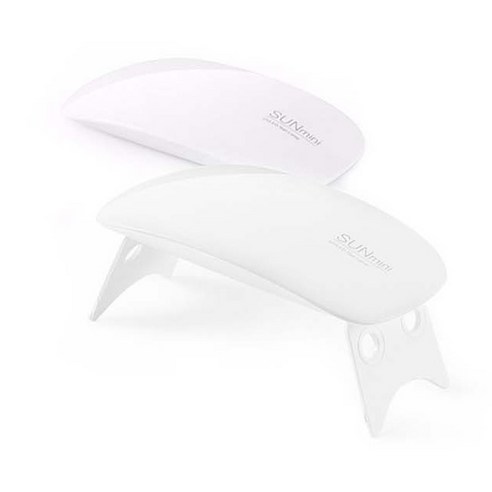 네일스케치 썬미니 LED UV 휴대용 젤네일 램프 6W, 화이트, 1개