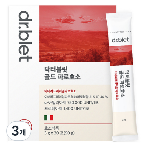 닥터블릿 골드 파로 효소 30p, 90g, 3개