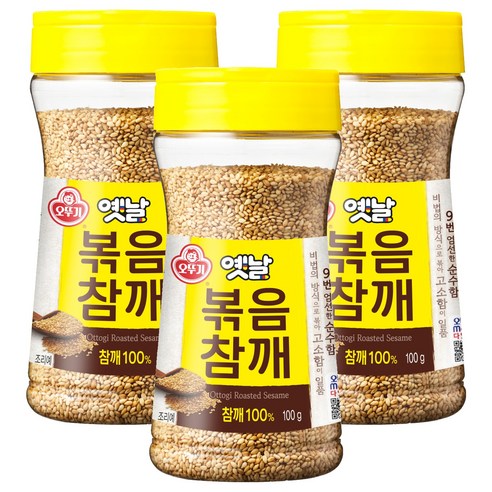 오뚜기 옛날 볶음 참깨, 100g, 3개