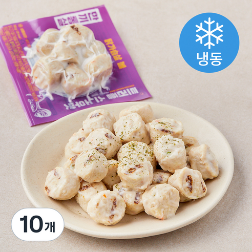 한끼통살 닭가슴살 볼 트러플스노우맛 (냉동), 100g, 1개입, 10개