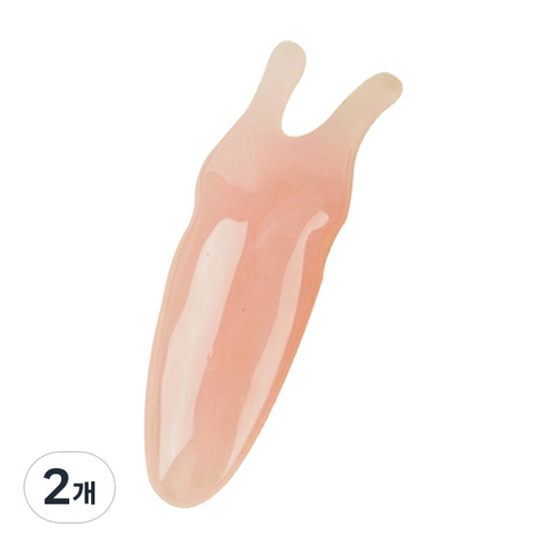 제이알유 달팽이 괄사 마사지 도구, 핑크, 2개