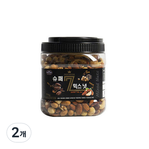 넛츠데이 슈퍼7 믹스넛, 770g, 2개