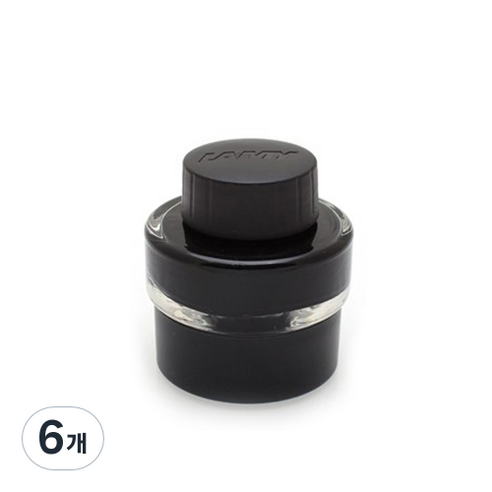 LAMY 병잉크 리필, 블랙, 6개