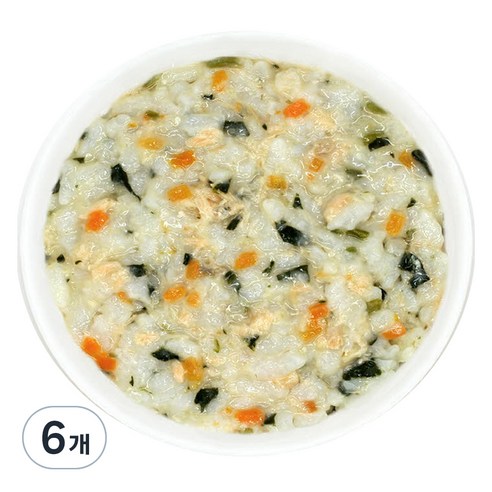 짱죽 실온 이유식 후기 진밥, 연어캐슈넛진밥, 160g, 6개