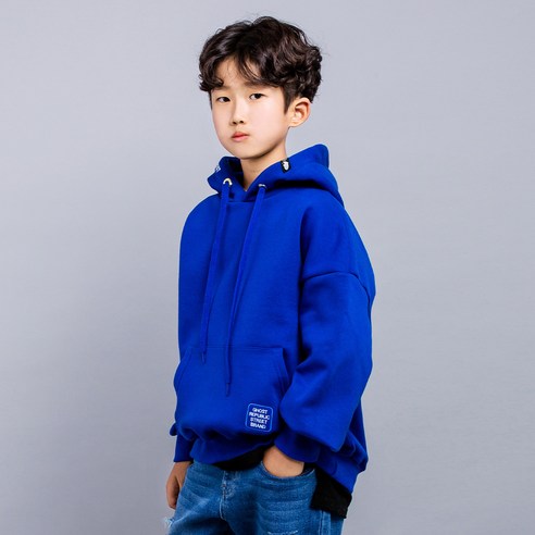 고스트리퍼블릭 아동용 6Color 베이직 주니어 후드 티셔츠 JHT-J445