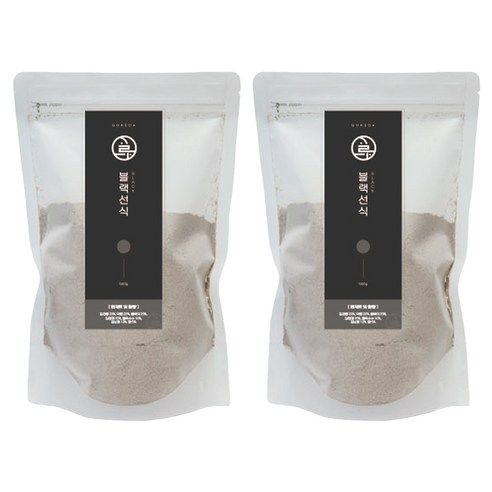 고르다선식 블랙선식, 500g, 2개