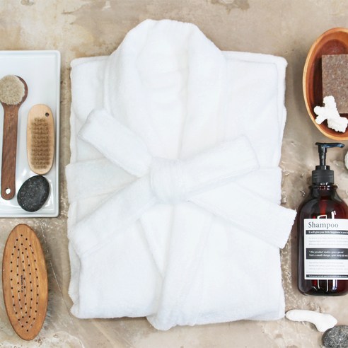 부드러운 포근함에 안기다: 소프트터치 30수 프리미엄 호텔 목욕가운