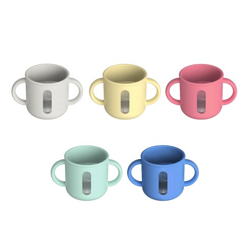 주니 실리콘 멀티컵: 안전하고 편리한 우리 아이 첫 식기