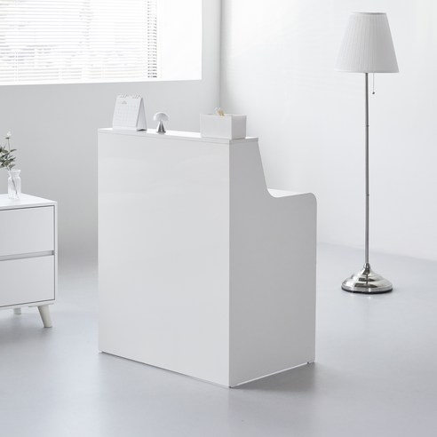 "똑똑" 효율적인 업무 공간, 도모 클레아 카운터 안내데스크 서랍형 800 방문설치 후기 안내데스크