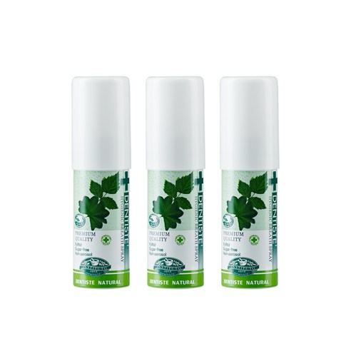 덴티스테 후레쉬 브레스 스프레이, 15ml, 3개