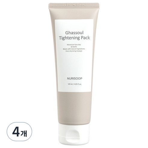 누리숲 피지아웃 가슬 타이트닝팩 120ml, 1개입, 4개