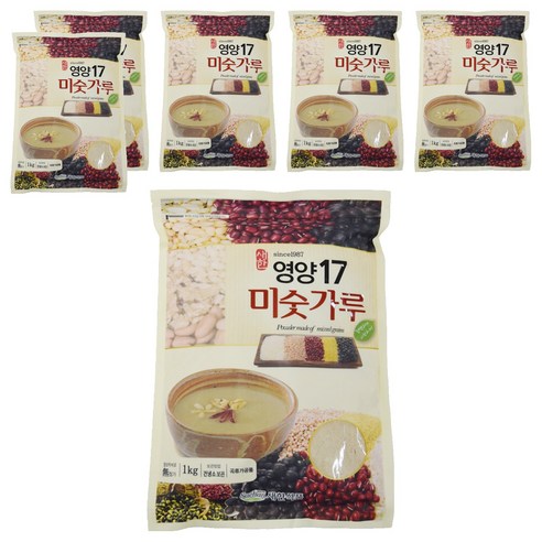 새한 영양 17 미숫가루, 6개, 1kg