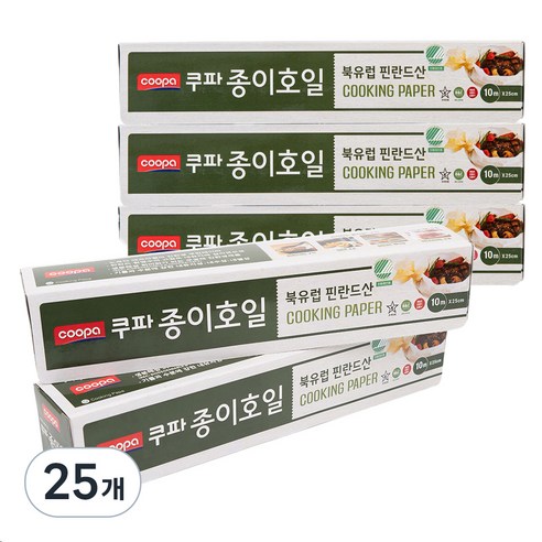 쿠파 종이호일, 10m, 1개입, 25개