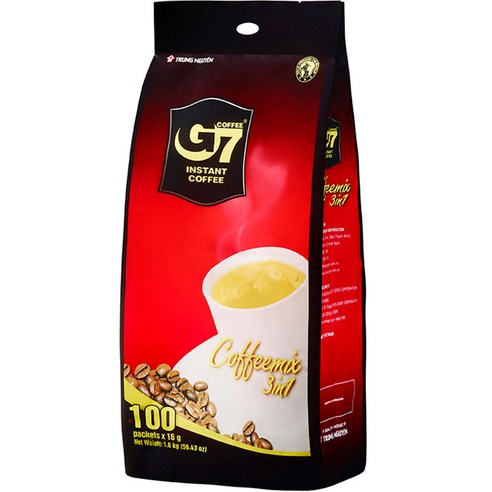   G7 3in1 커피믹스, 16g, 100개입, 1개