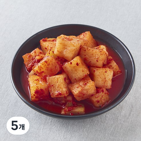 팽현숙 최양락의 맛있는 옛날 깍두기, 1.5kg, 5개