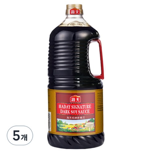 해천 시그니처 노추왕 간장, 1.75L, 5개