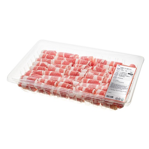 푸드랩플러스 미국산 돌돌말이 대패 우삼겹 - 맛과 식감이 일품인 냉동 상품