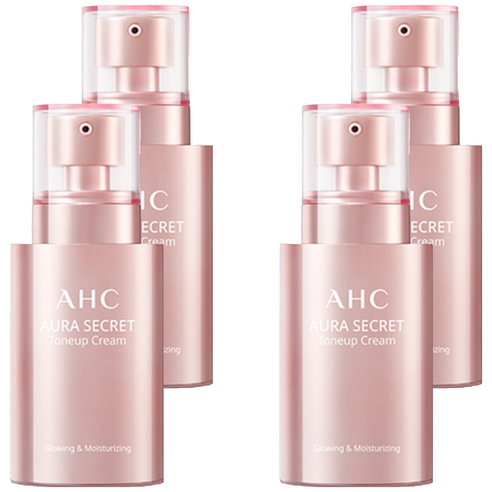 AHC 아우라 시크릿 톤 업 크림 SPF30 PA++, 50g, 4개