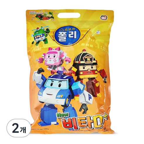 로보카폴리 NEW 비타 D+, 1000정, 2개 - 비타민/미네랄 | 쿠팡
